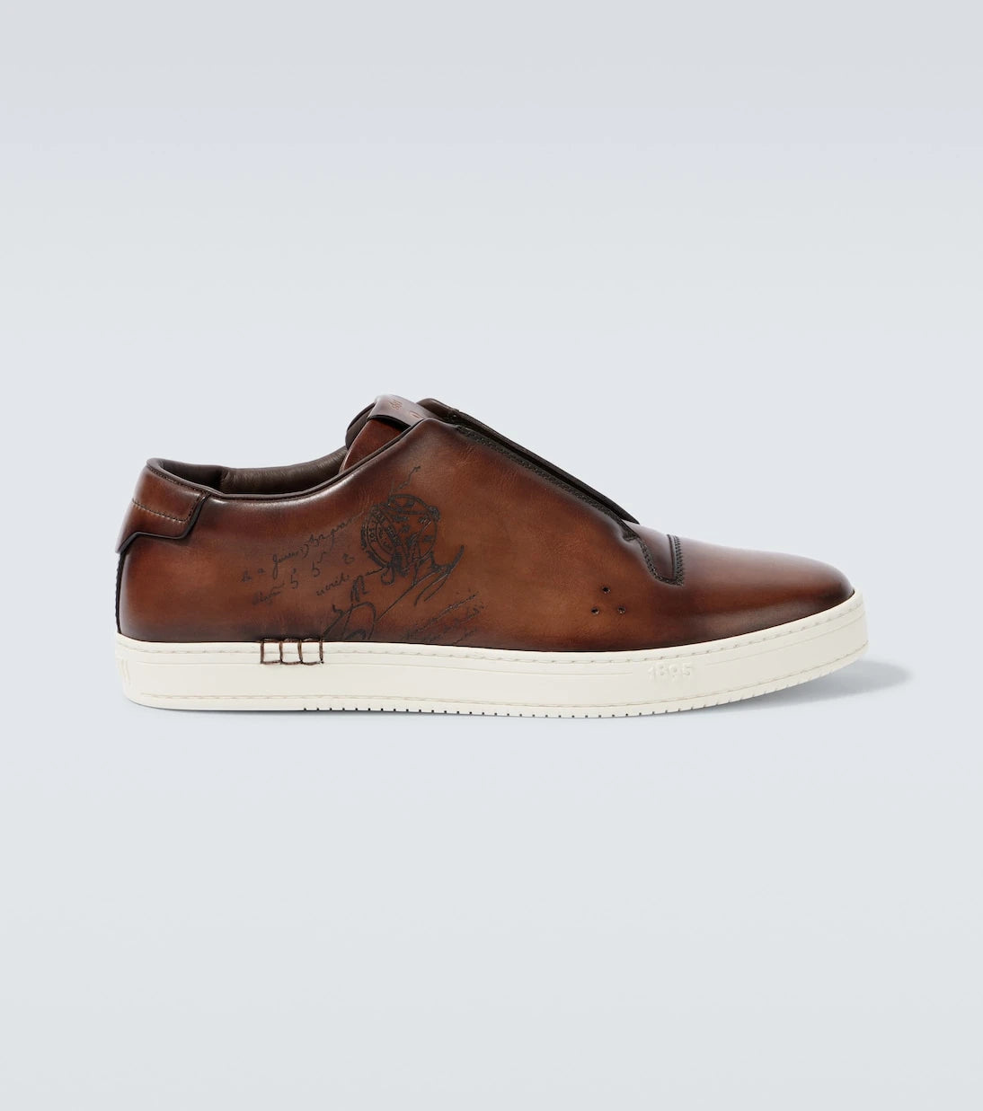 Berluti - Playtime leather slip-on sneakers