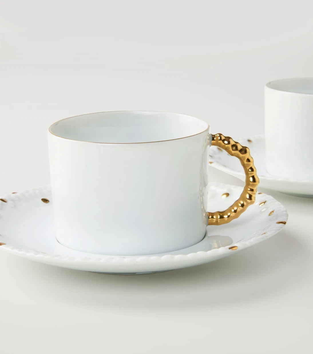 L'Objet - Haas Mojave set of 2 teacups and saucers
