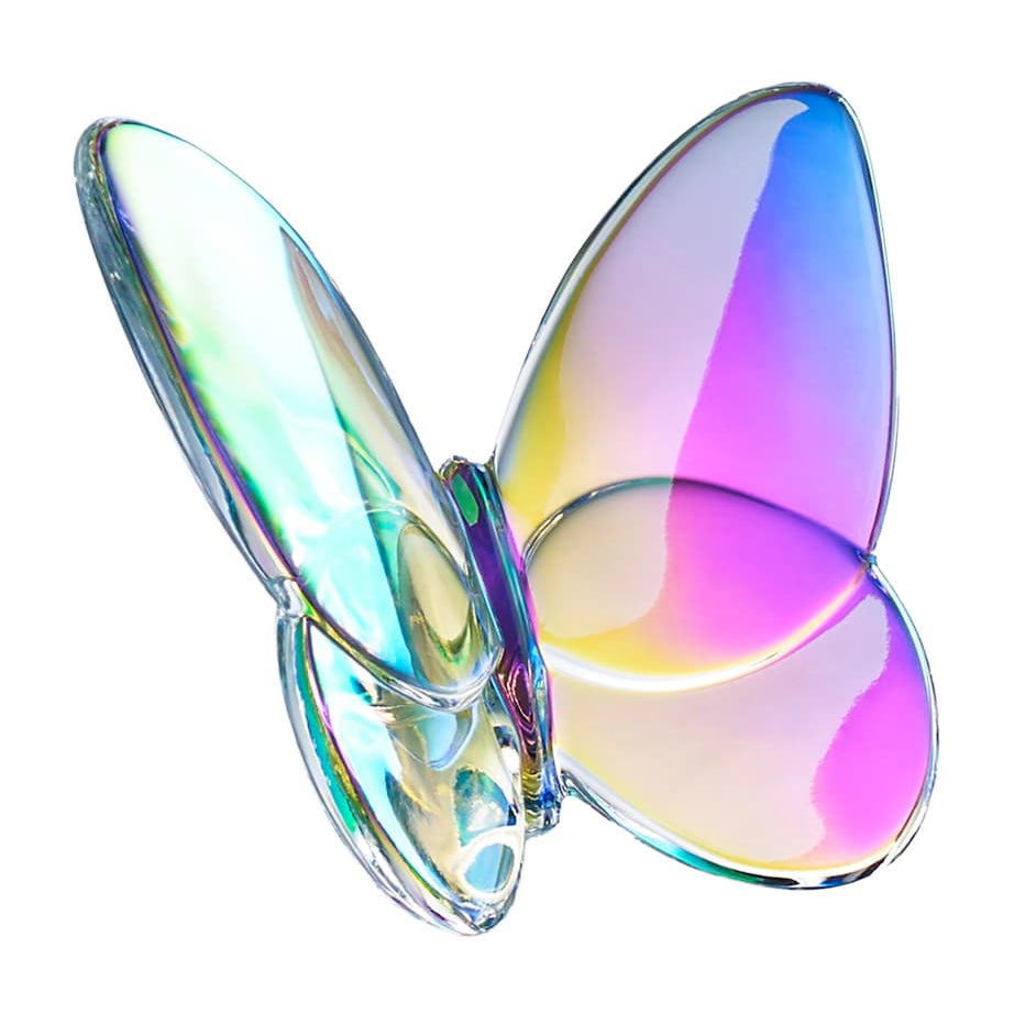 Baccarat Papillon Lucky Butterfly Iridescent Ornament