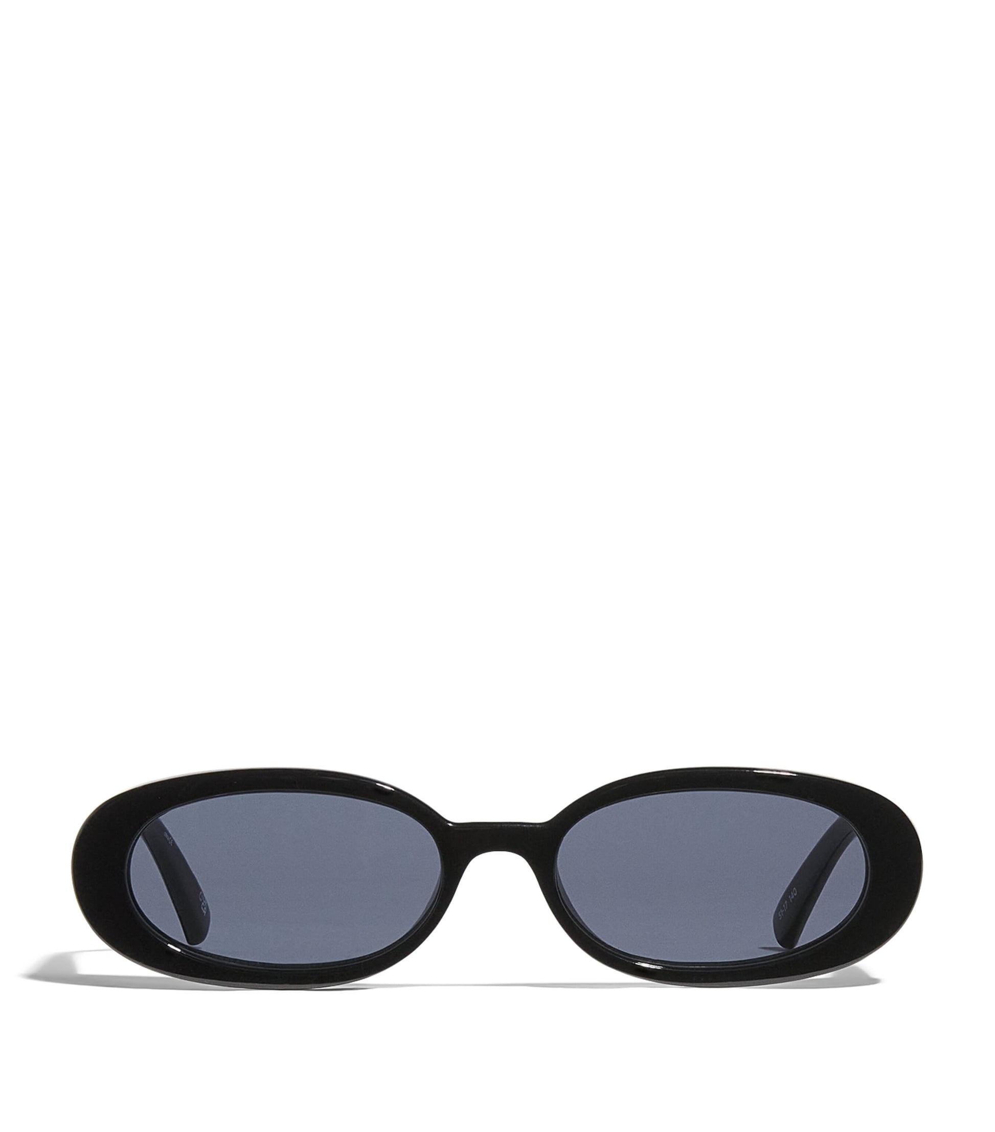 Black Oval Outta Love Sunglasses
