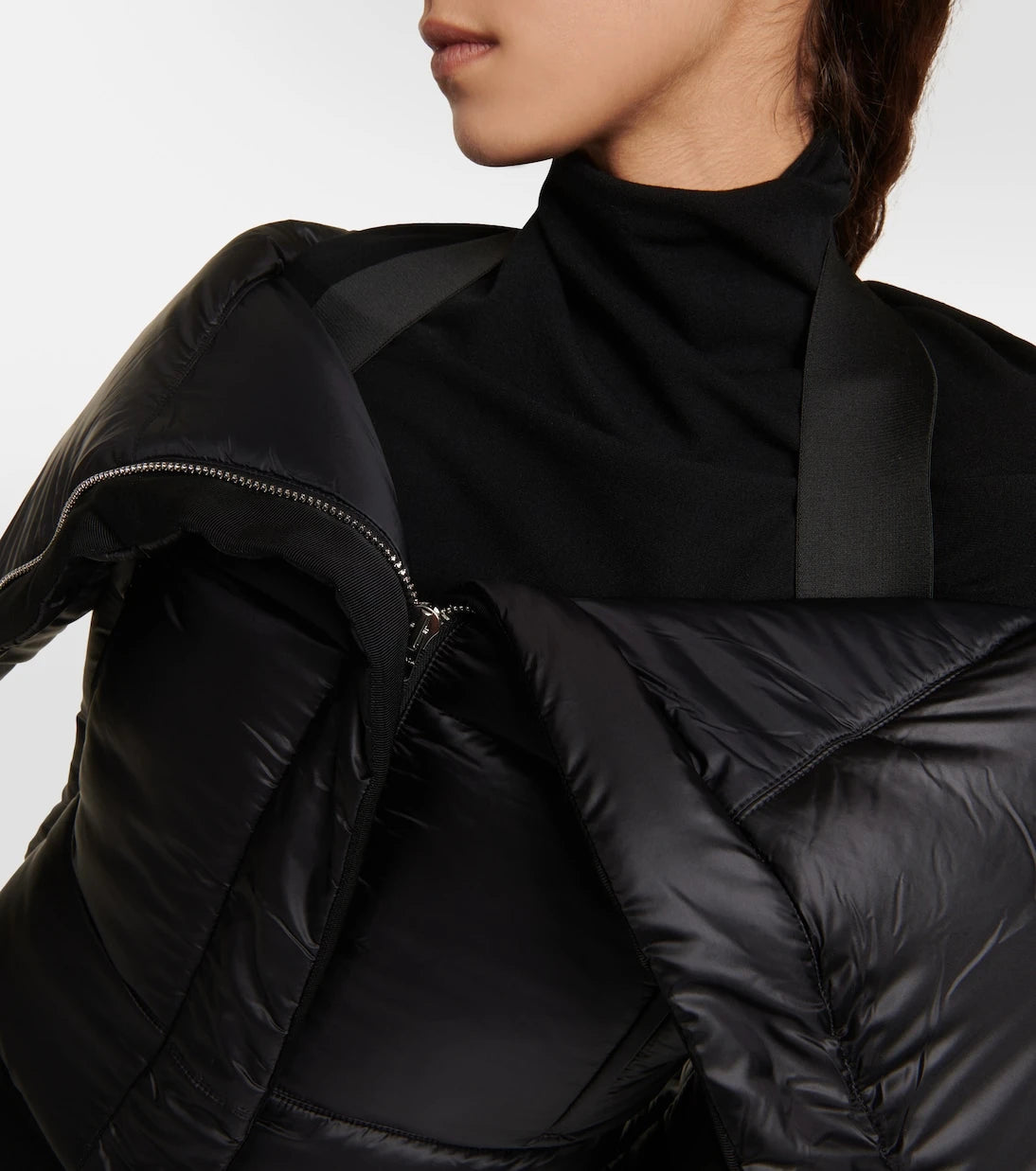 Alaïa - Cropped puffer jacket