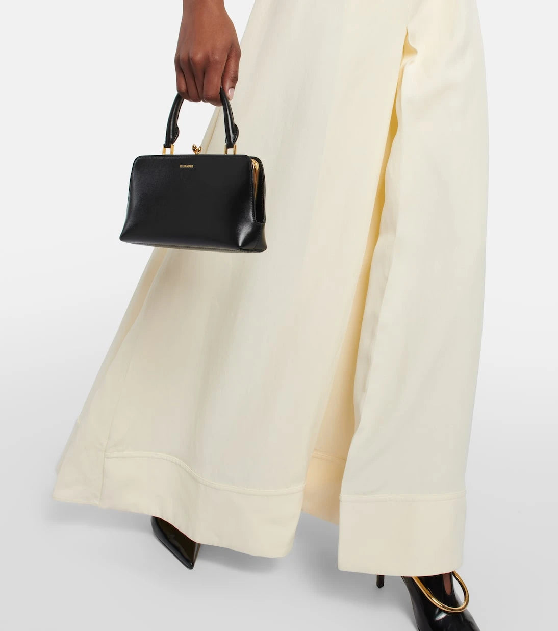 Jil Sander - Knotted cutout crêpe gown