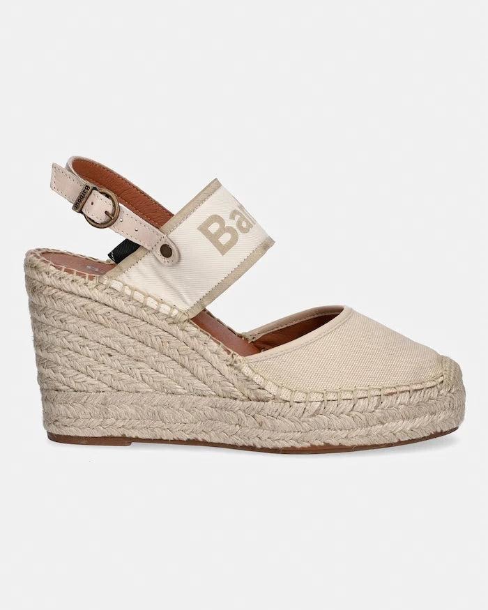 Barbour kadın açık topuk espadril ayakkabılar Lyndhurst