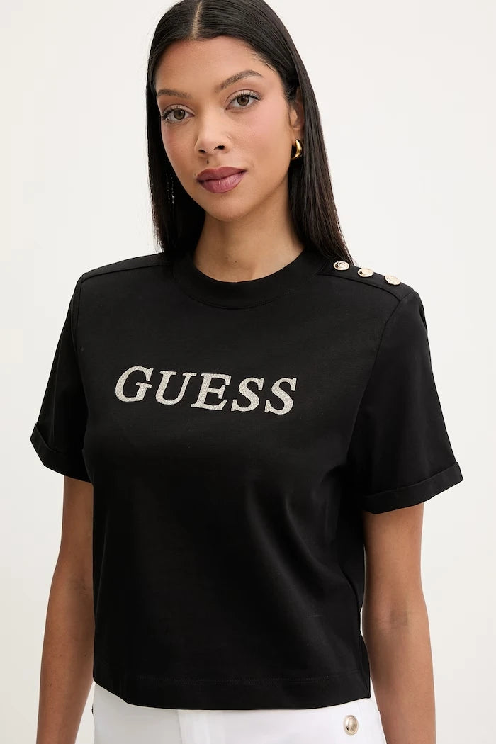 Guess тениска дамска от памук MARINA