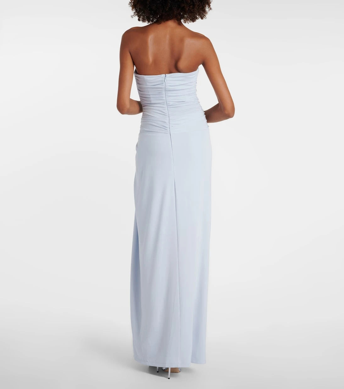 Simkhai - Emma draped jersey bustier gown