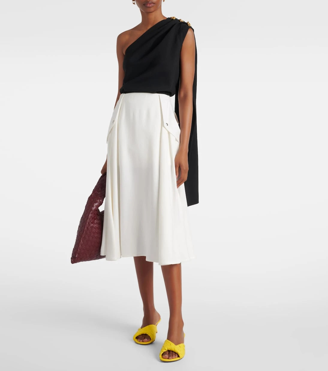 Bottega Veneta - Blink 50 Intrecciato leather mules