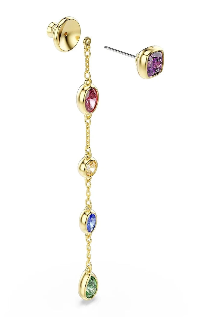 Swarovski Kadın Altın Kaplama Zirkon Küpe IMBER