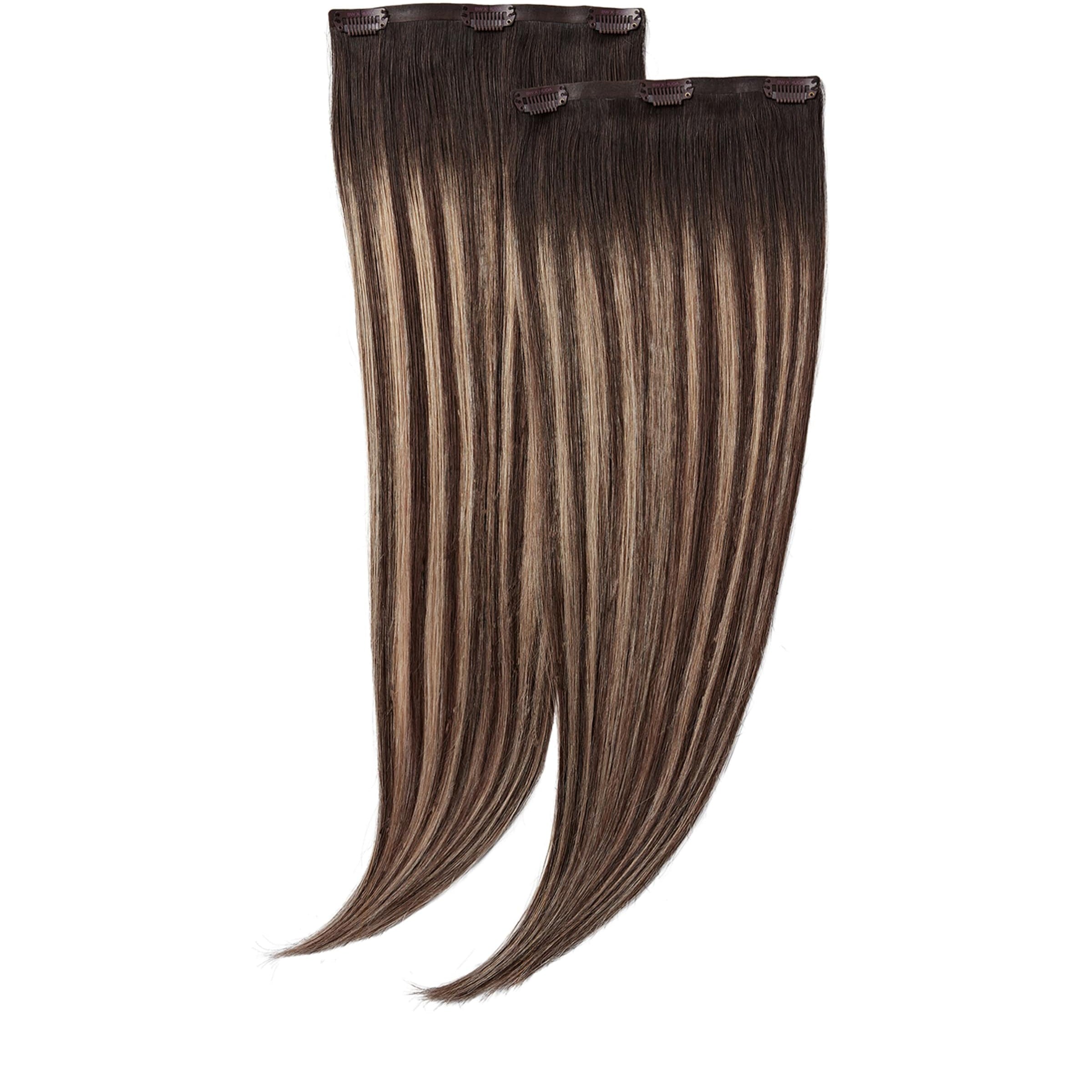 Beauty Works x Huda BARELY THERE Mix & Match Duo Clip-In Hair Extensions (18")