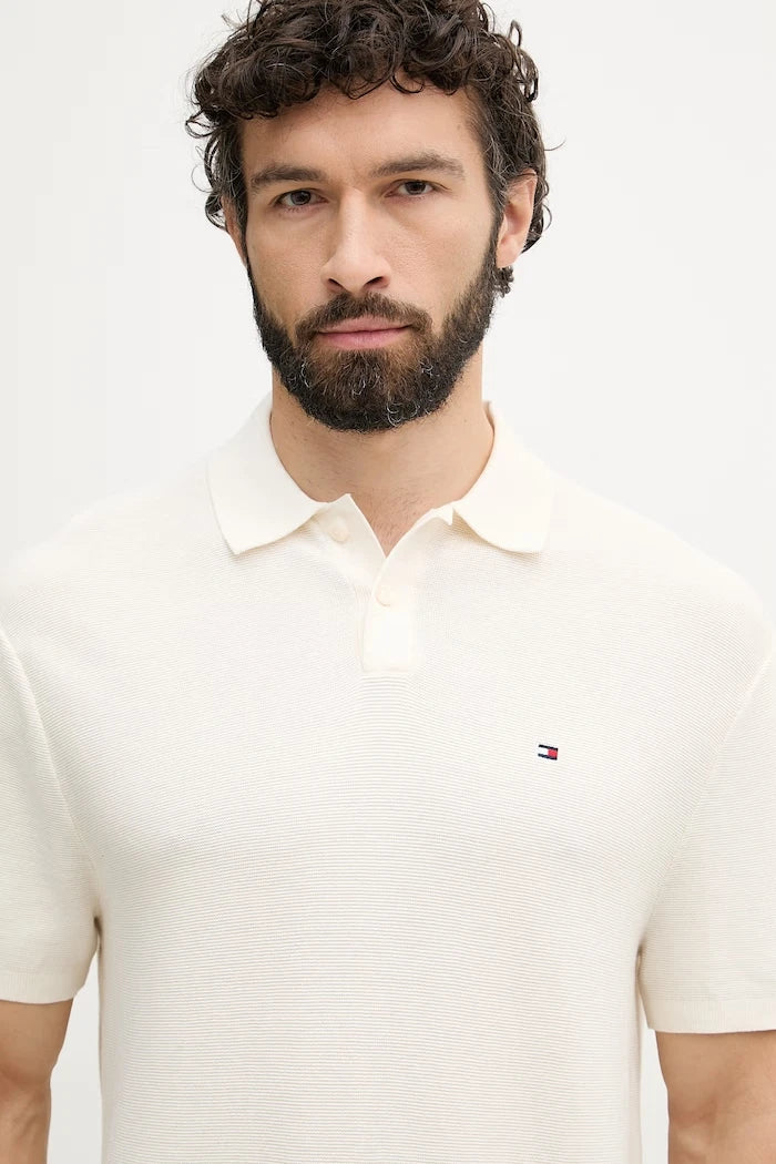 Tommy Hilfiger pamuklu erkek polo yaka tişört