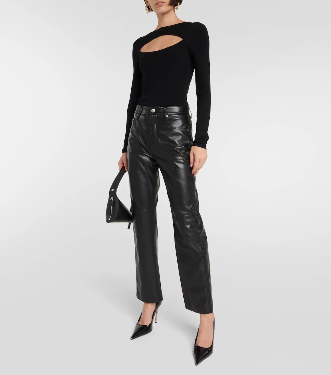 Jardin des Orangers - Cutout virgin wool sweater