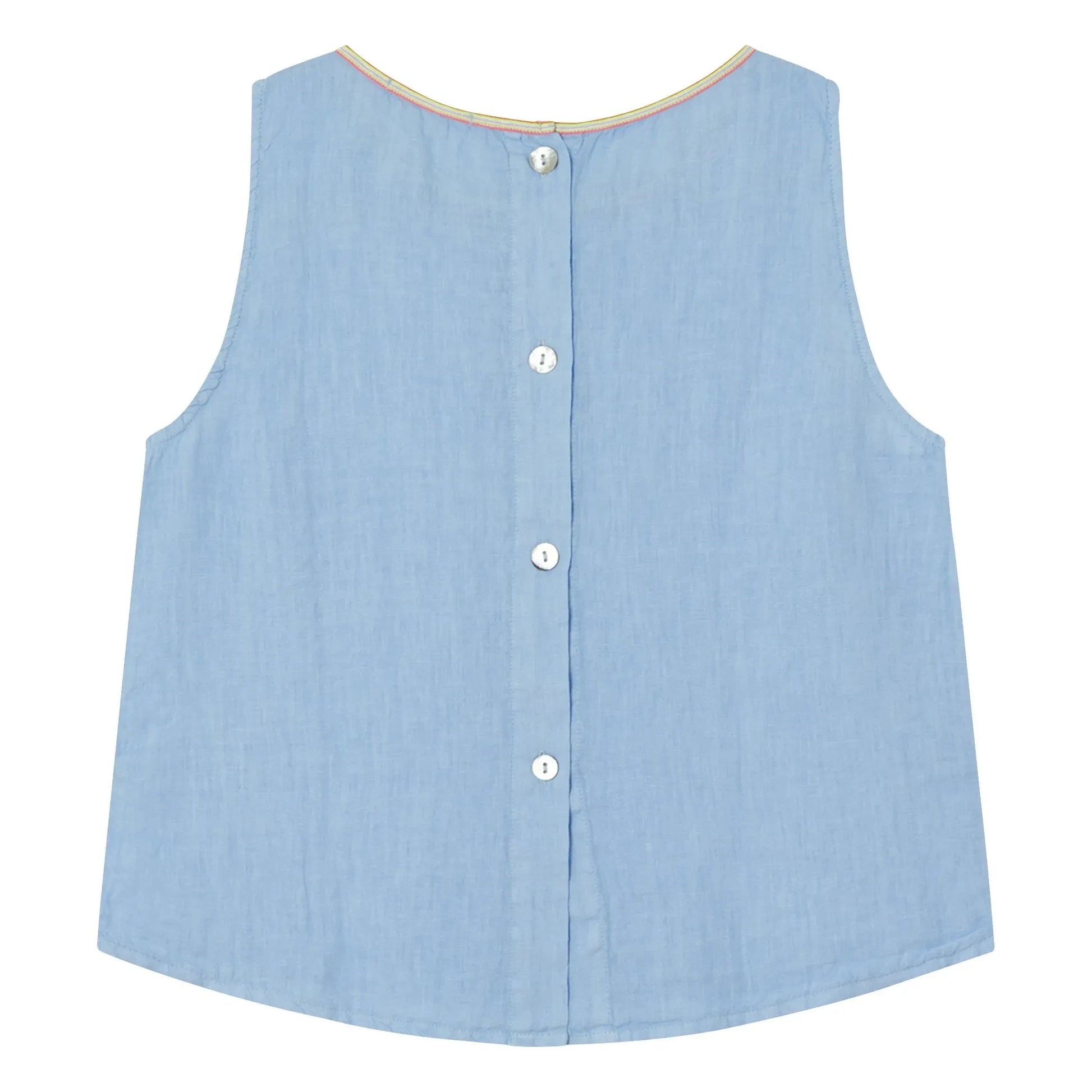 Dr Bloom - Ana Linen blouse | Light blue