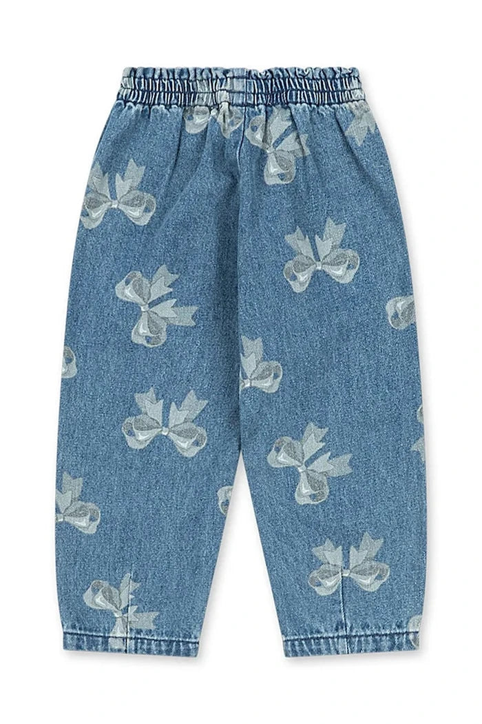 Konges Sløjd MAGOT FRILL PANTS GOTS Çocuk Jean Pantolon