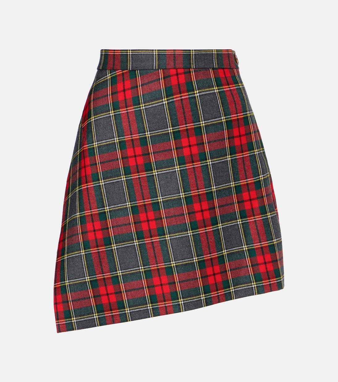 Vivienne Westwood - Infinity plaid virgin wool miniskirt