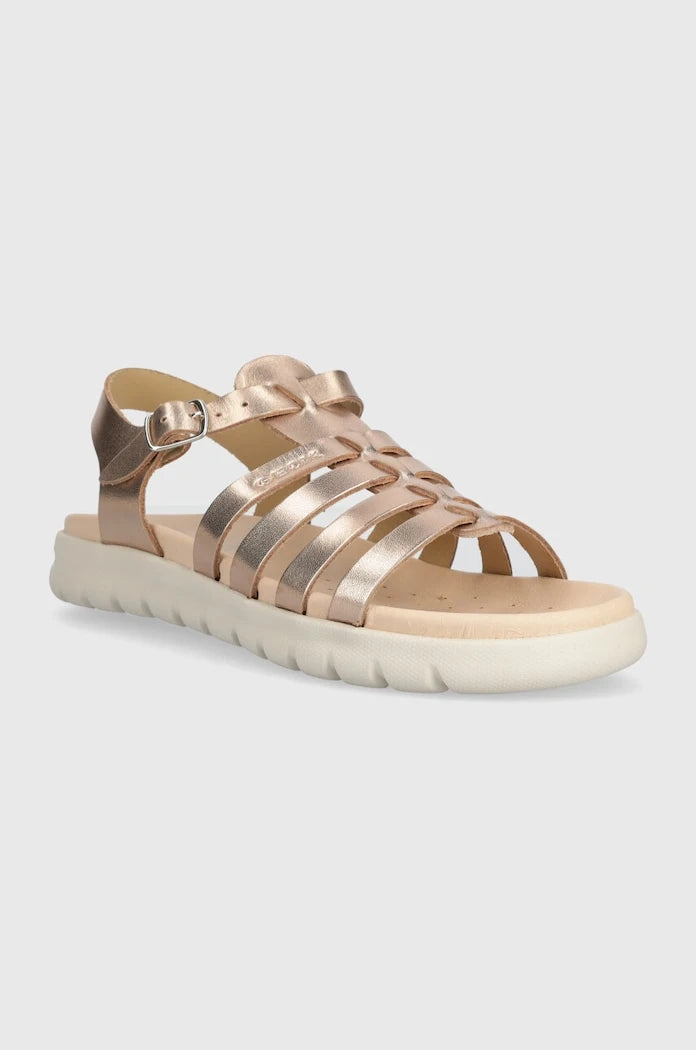 Детски сандали от кожа Geox SANDAL SOLEIMA