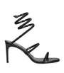 René Caovilla Black Embellished Cleo Sandals 80