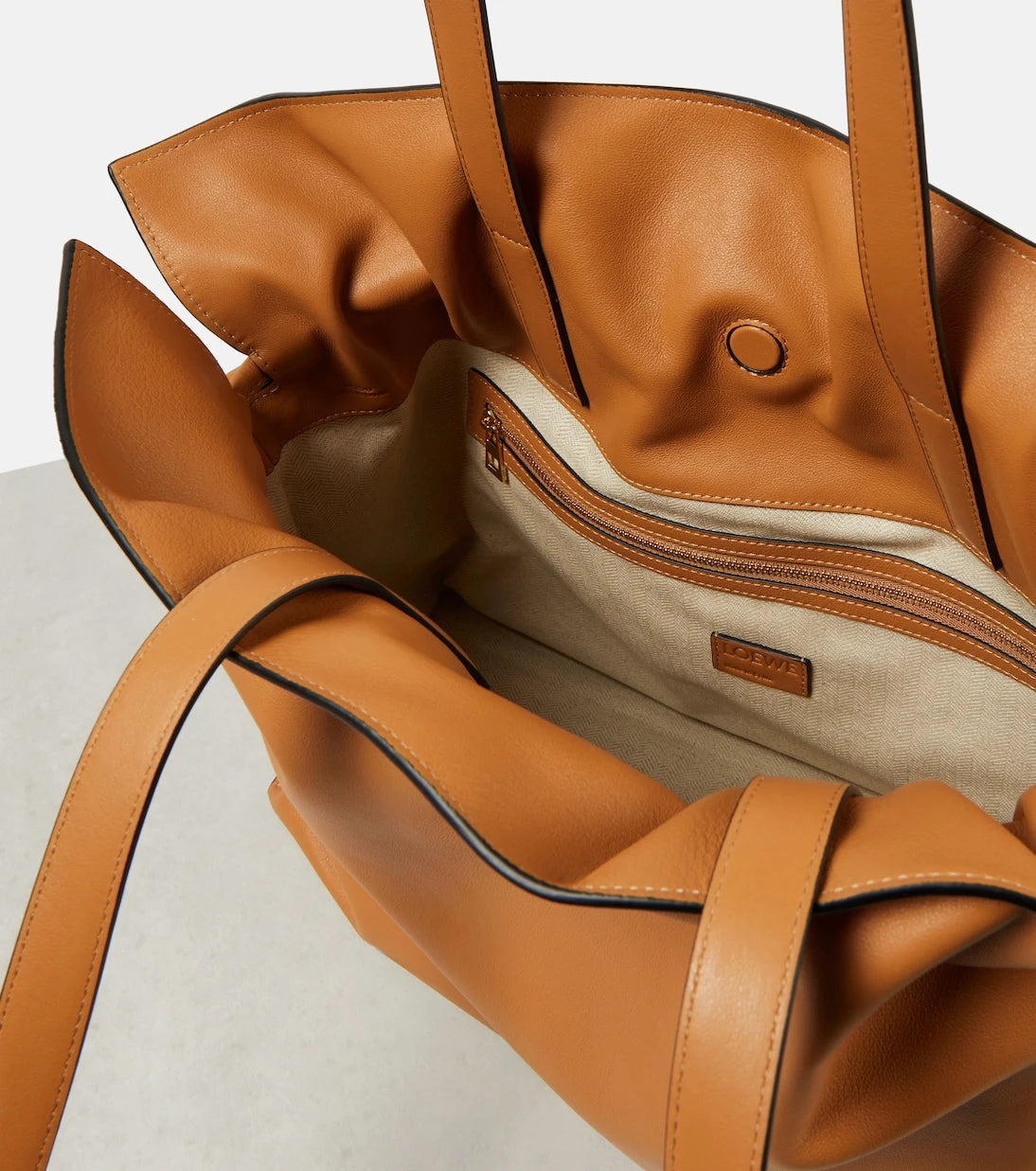 Loewe - Flamenco Large leather clutch