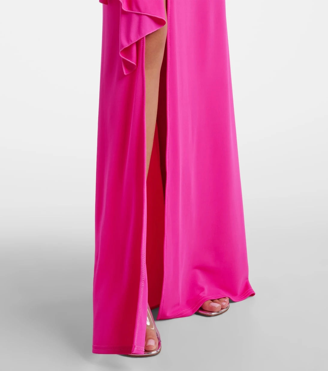 David Koma - Embellished draped gown