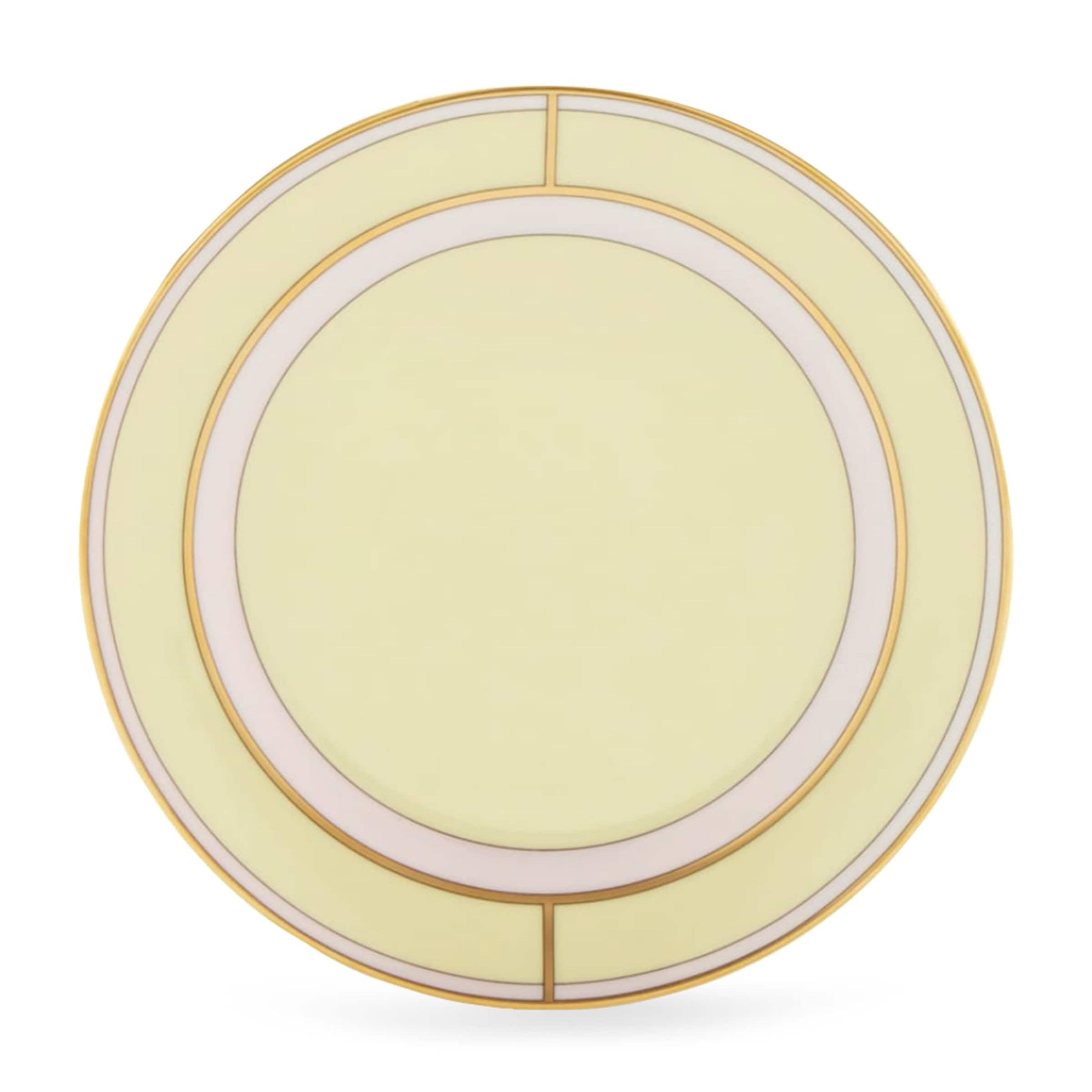 GINORI 1735 Porcelain Colonna Diva Giallo Bread Plate (17cm)