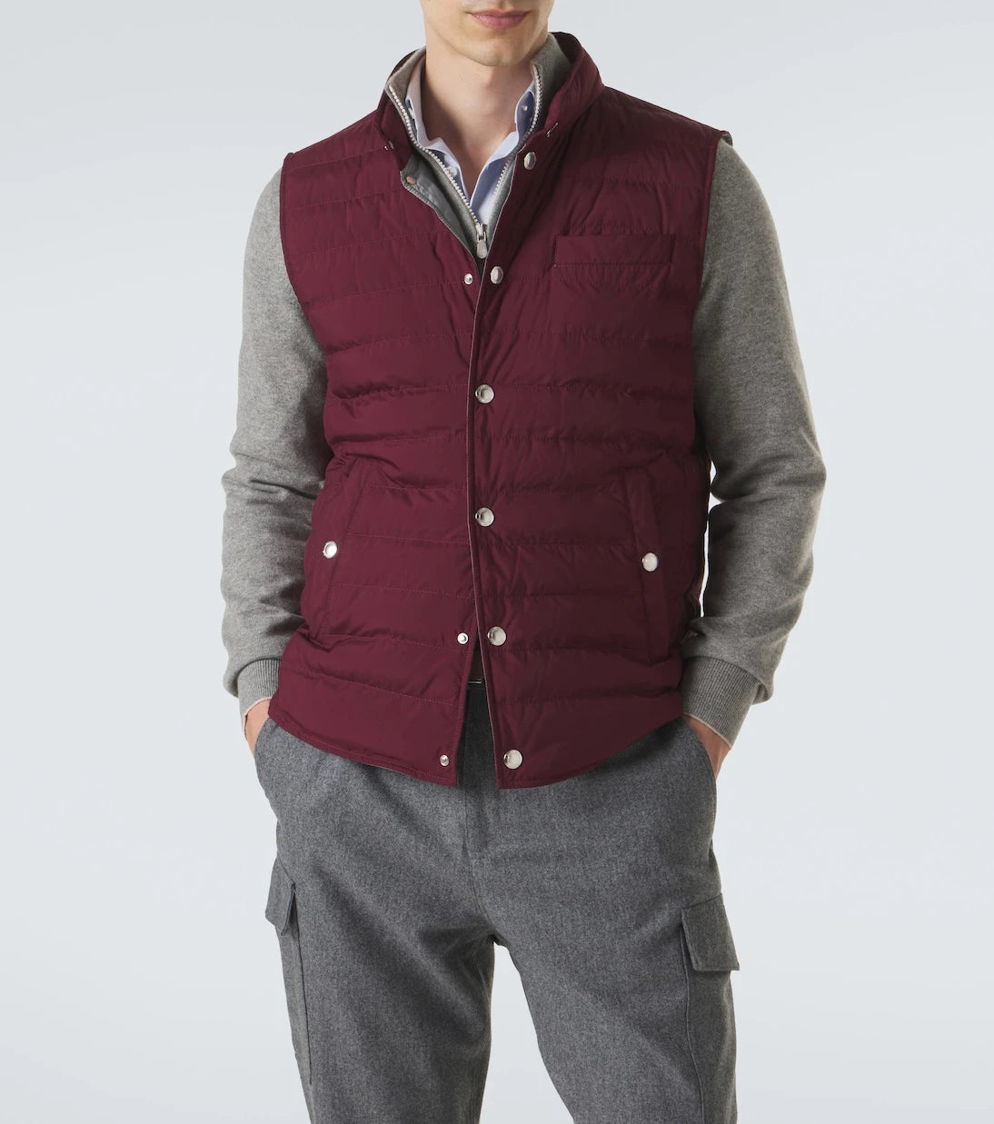 Brunello Cucinelli - Technical down vest