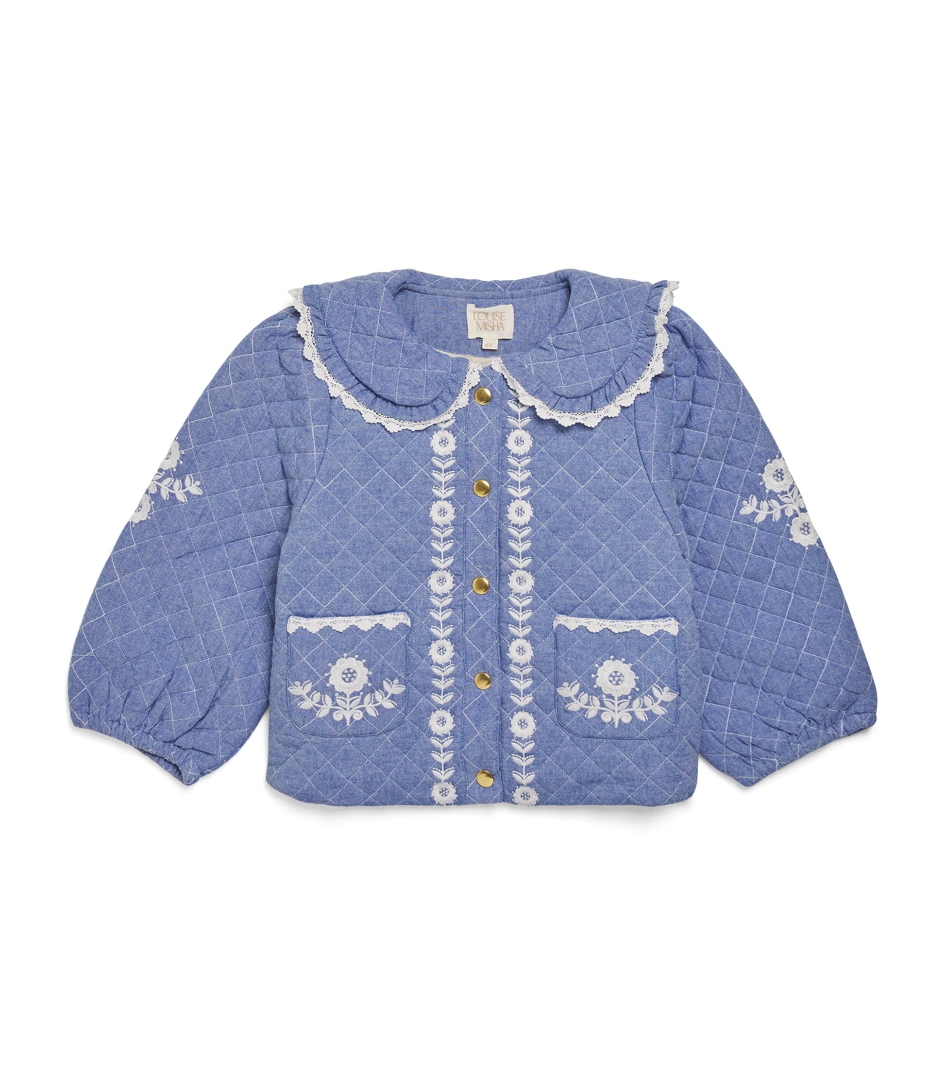 Cotton Chambray Jouliana Coat (4-12 Years)