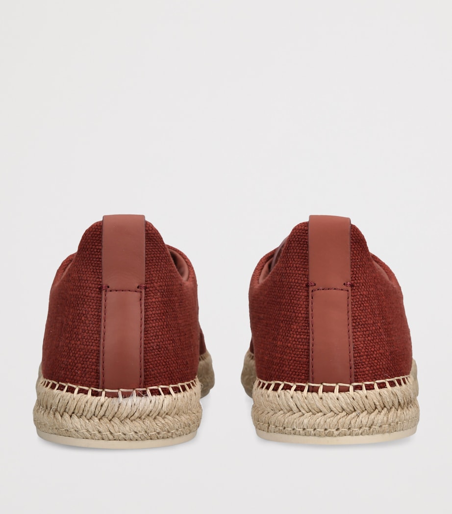Canvas Triple Stitch Espadrilles