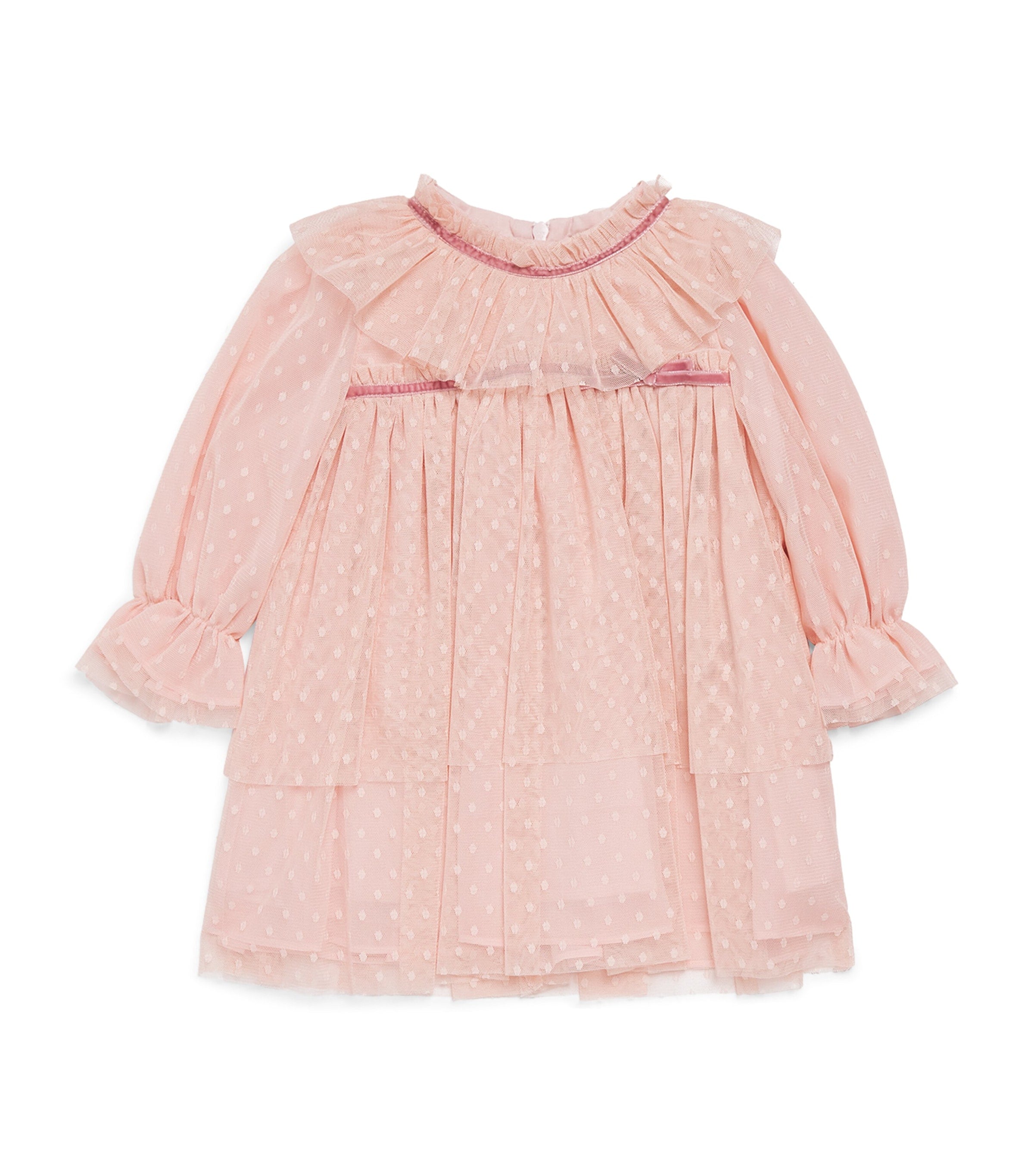 Patachou Pink Tulle Dress (6 Months-4 Years)