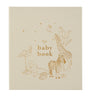 Blush and Gold Safari Baby Memory Book