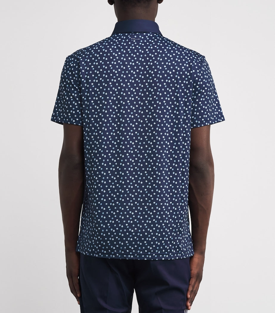 Printed Airflow Polo Shirt