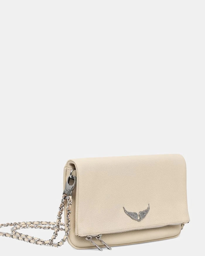 Zadig&Voltaire ROCK GRAINED LEATHER kadın deri çanta