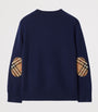 Burberry Kids Wool-Cashmere Elbow-Patch Sweater (3-12 Years)