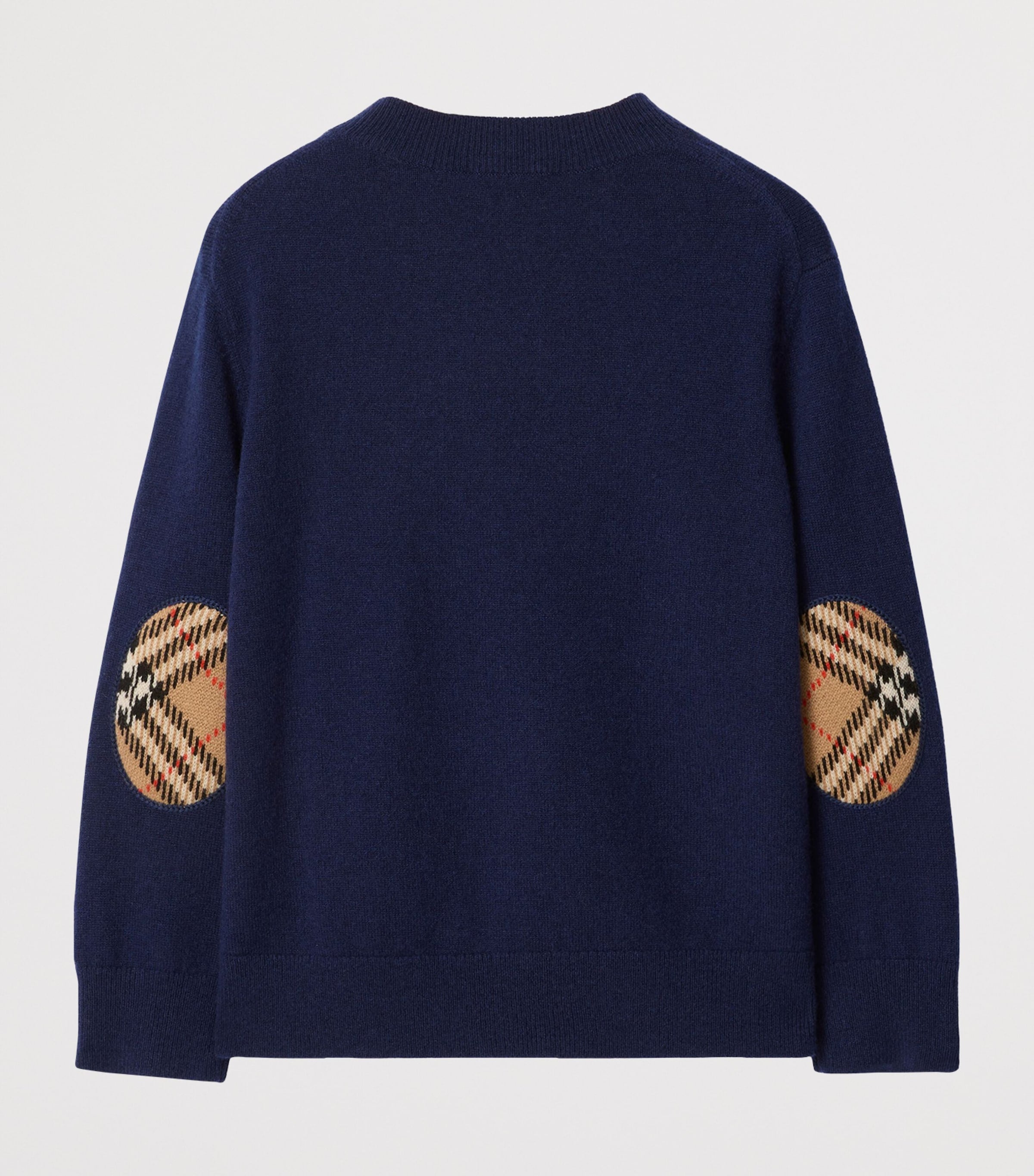 Burberry Kids Wool-Cashmere Elbow-Patch Sweater (3-12 Years)