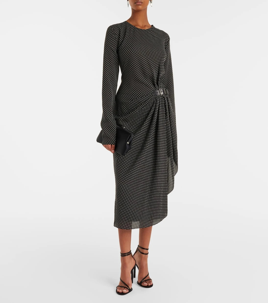 Tom Ford - Polka-dot silk midi dress