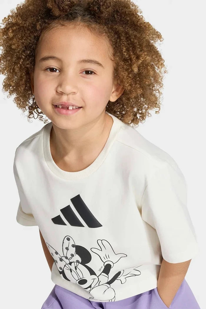 adidas çocuk pamuklu elastanlı tişört DISNEY MINNIE MOUSE