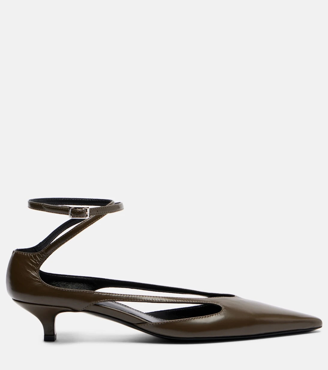 Toteme - Cutout leather pumps