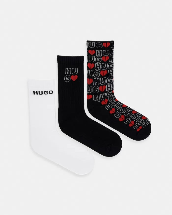 HUGO Erkek Çorap 3P QS VALENTINE CC 3 Çift