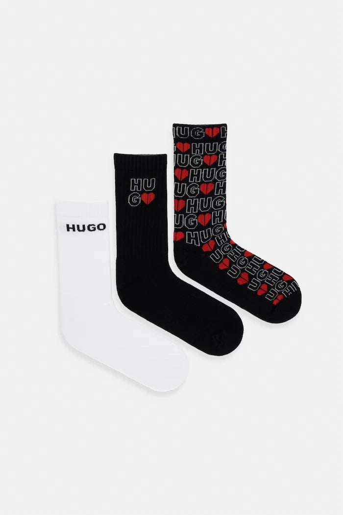 HUGO Erkek Çorap 3P QS VALENTINE CC 3 Çift
