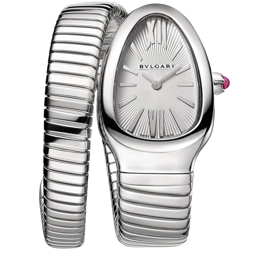 Bvlgari Stainless Steel Serpenti Tubogas Watch 35mm