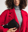 Fabiana Filippi Red Wool-Cashmere Wrap Coat