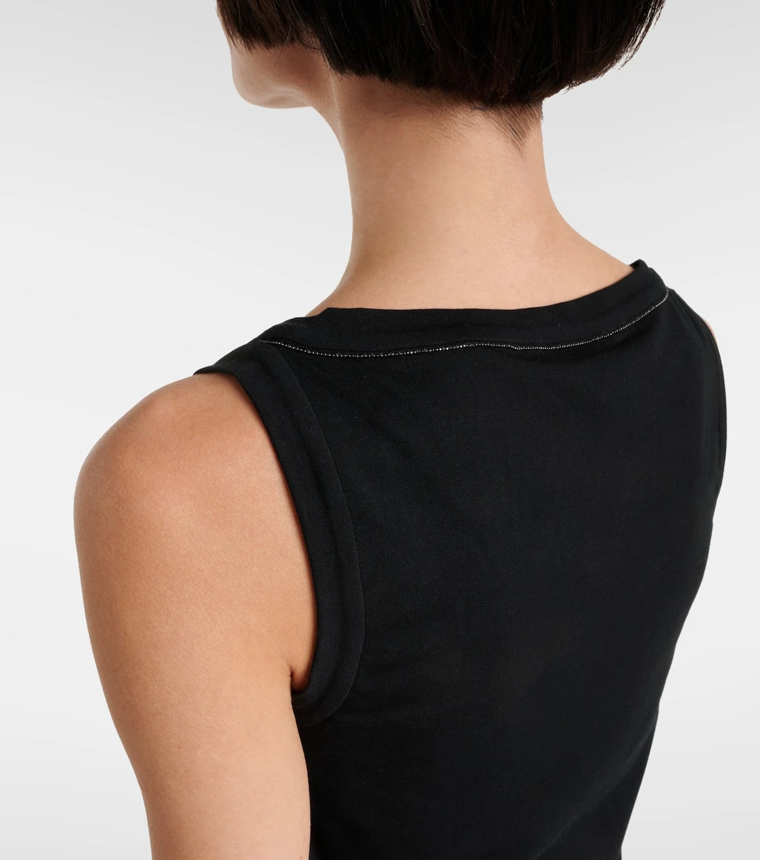 Brunello Cucinelli - Cotton-blend tank top