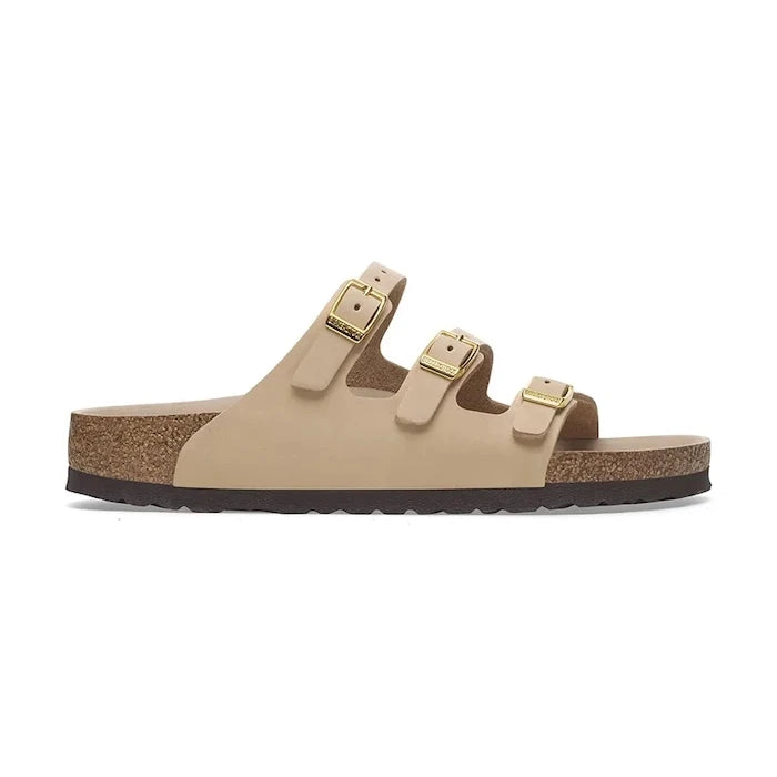 Чехли от набук Birkenstock Florida HEX