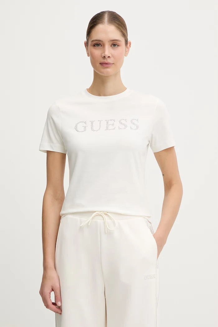 Guess от памук с еластан OCTAVIA