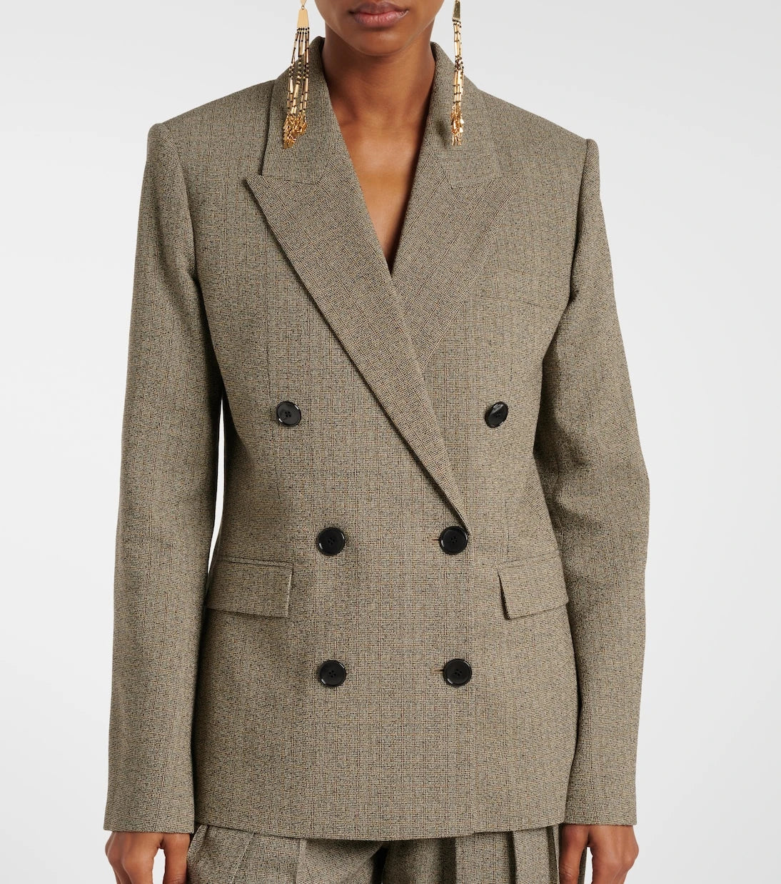 Isabel Marant - Irma plaid cotton-blend blazer