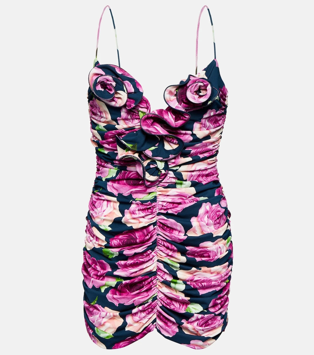 Magda Butrym - Floral ruched minidress