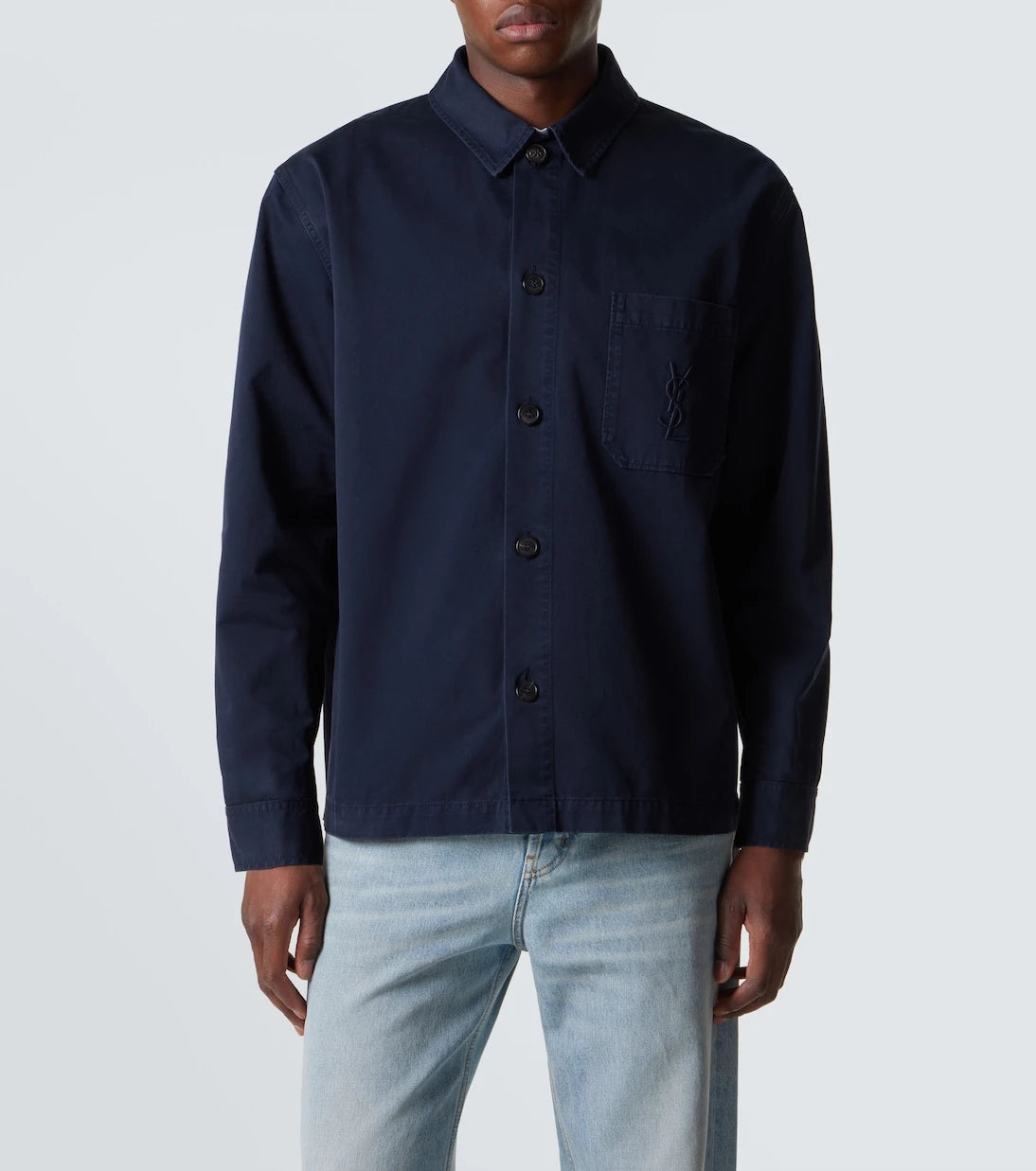 Saint Laurent - Cassandre cotton shirt