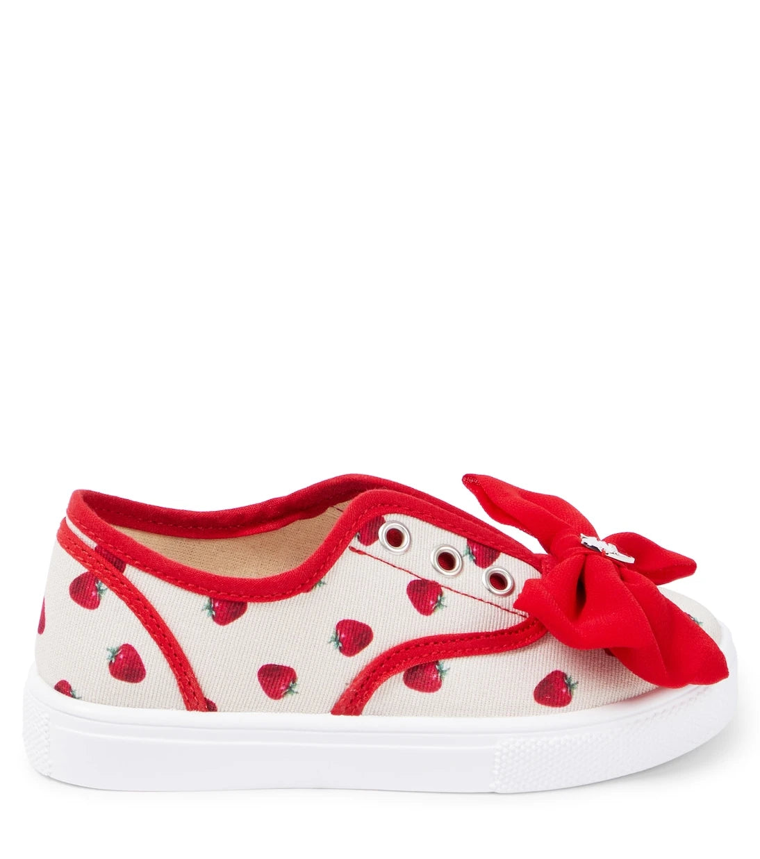 Monnalisa - Bow-detail printed sneakers