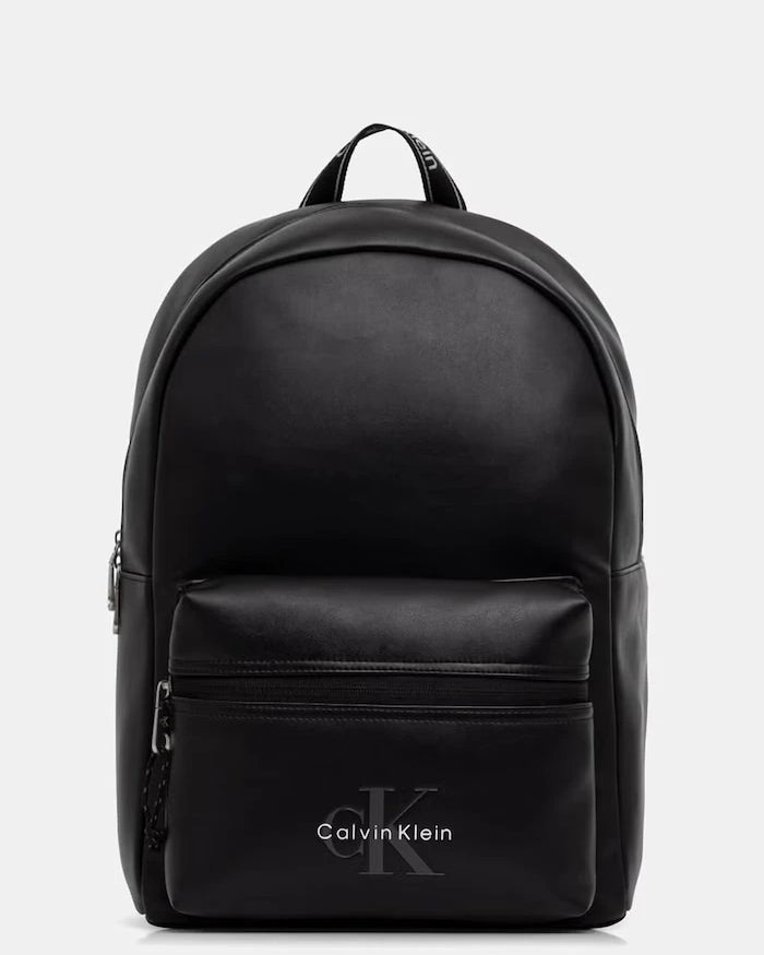Calvin Klein erkek suni deri şehir sırt çantası