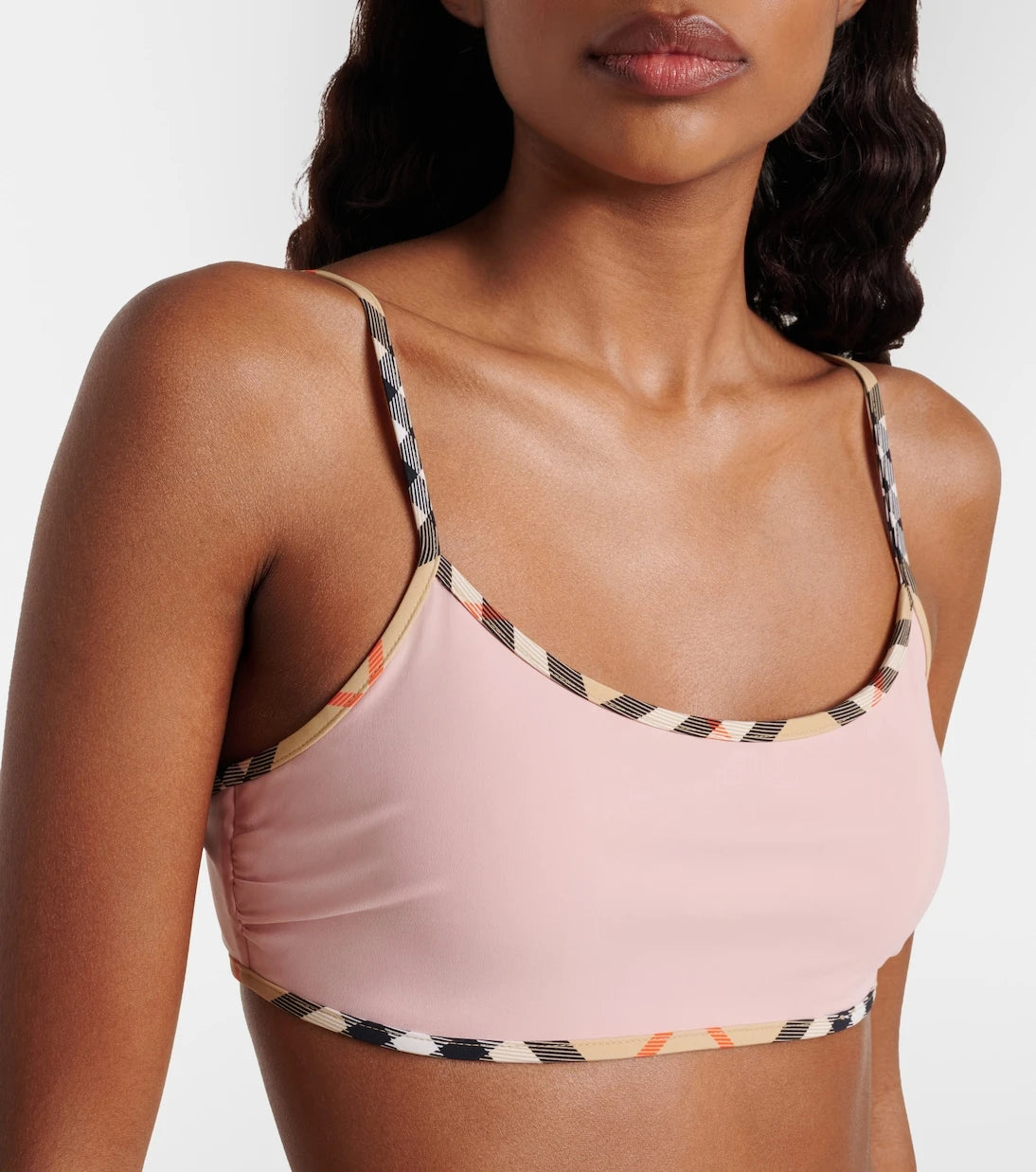 Burberry - Burberry Check bikini top
