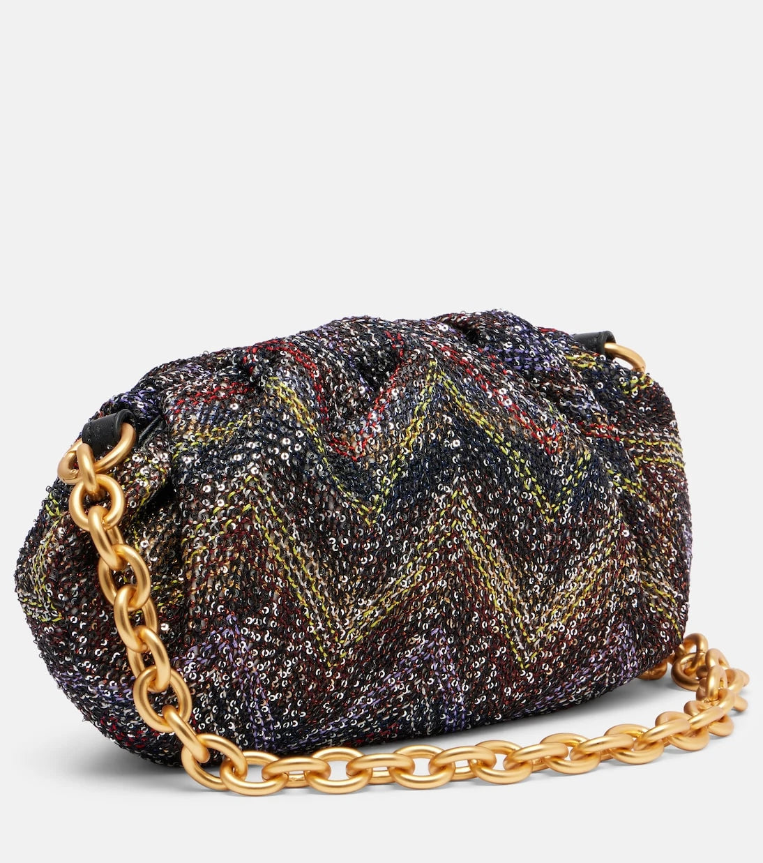 Missoni - Caperdoni Small sequined clutch