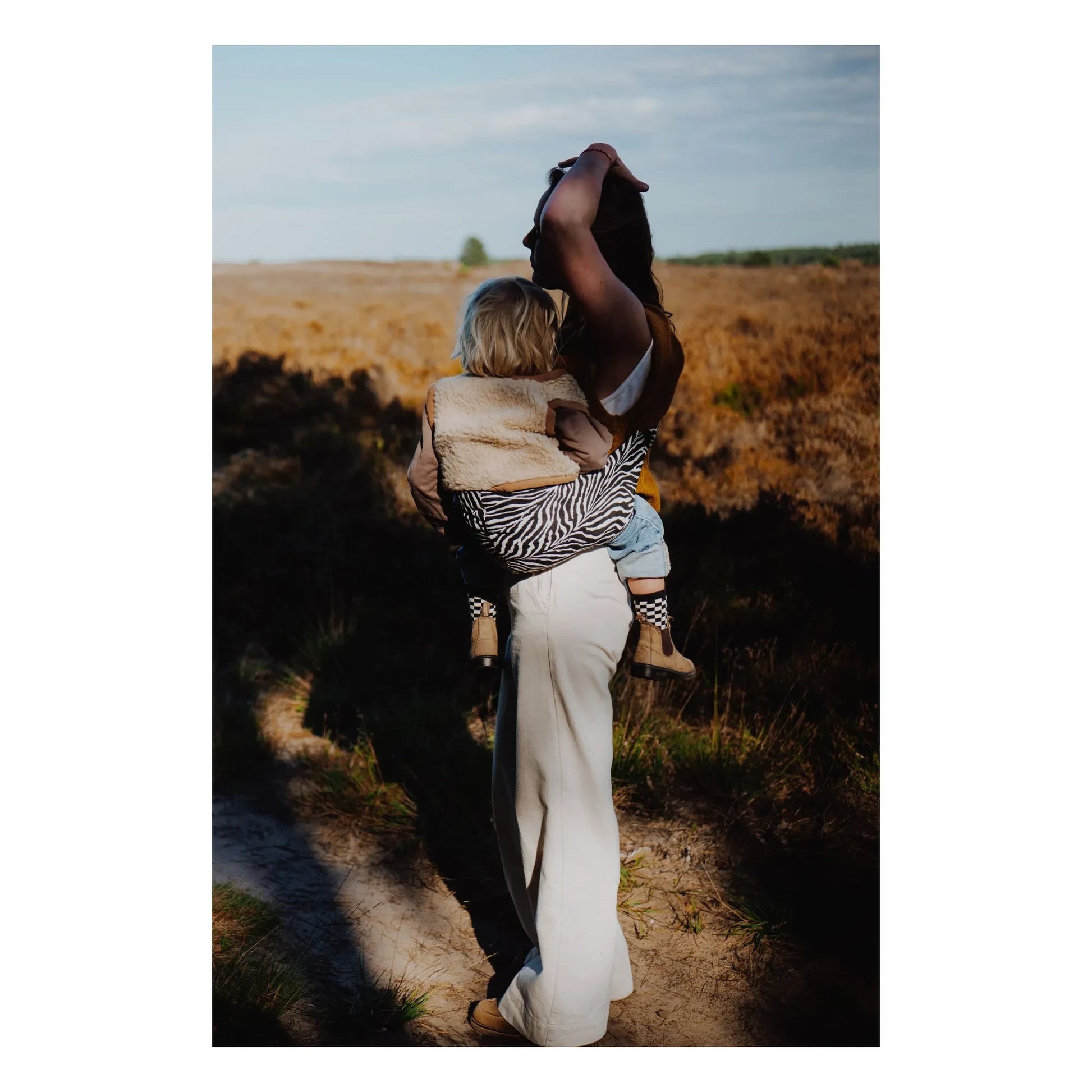 Wildride - Baby carrier  | Noir/Blanc