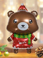 Dinossi - New Year Christmas Bear 48CM Decorative Balloon